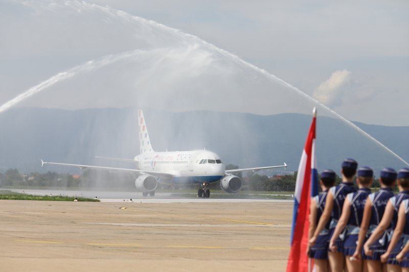 Vatreni sletjeli u Zračnu luku Dr. Franjo Tuđman