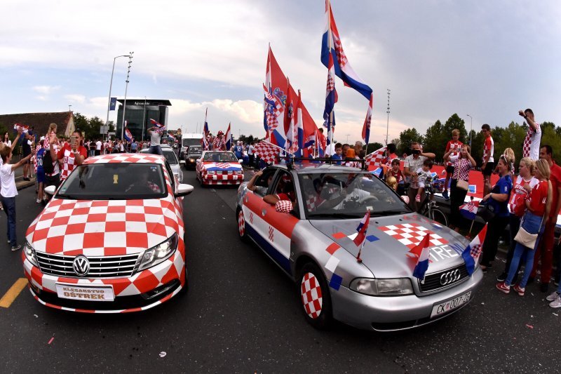 Doček u Zagrebu