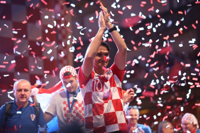 Vatreni na Trgu bana Jelačića