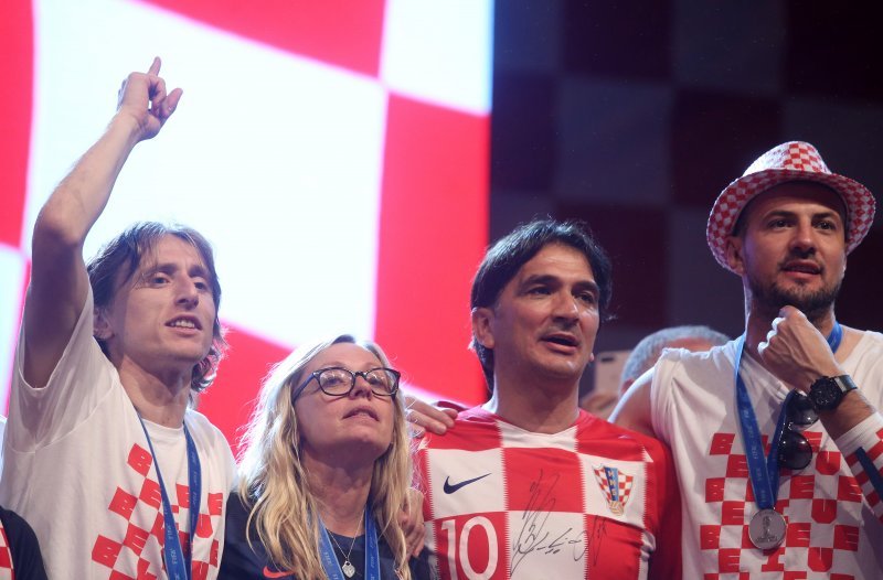 Vatreni na Trgu bana Jelačića