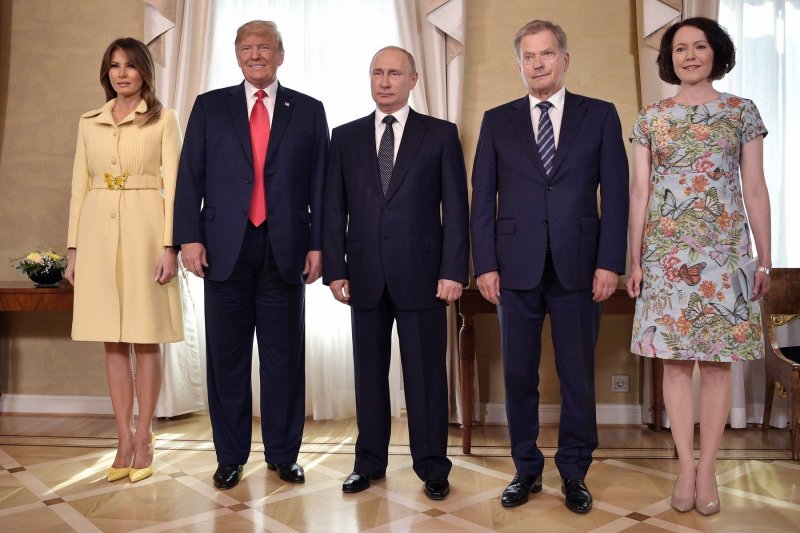 Melania i Donald Trump u Helsinkiju