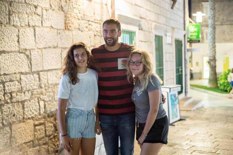 Marin i Kristina Čilić na Korčuli