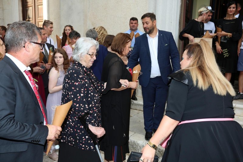 Obitelj i prijatelji na vjenčanju Franke Batelić i Vedrana Ćorluke