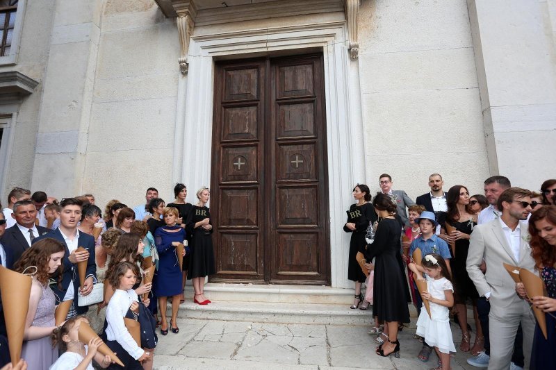 Obitelj i prijatelji na vjenčanju Franke Batelić i Vedrana Ćorluke