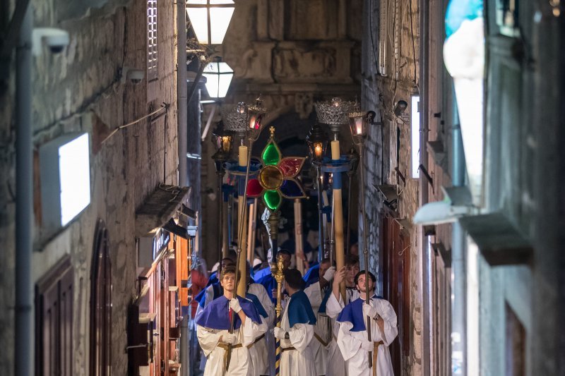 Procesija povodom proslave sv. Todora na Korčuli