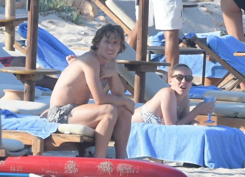 Luka i Vanja Modrić na Sardiniji