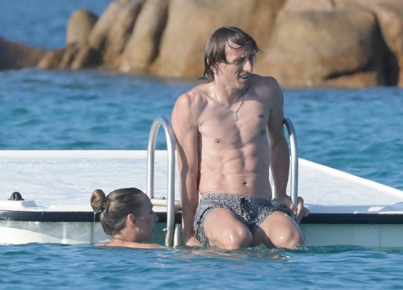 Luka i Vanja Modrić na Sardiniji