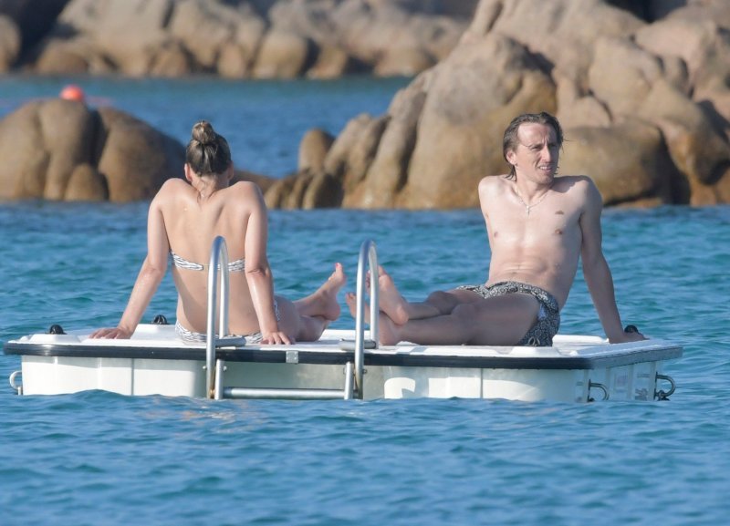 Luka i Vanja Modrić na Sardiniji