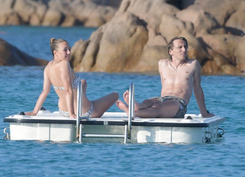 Luka i Vanja Modrić na Sardiniji