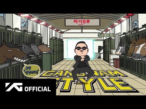 5. Psy – Gangnam Style