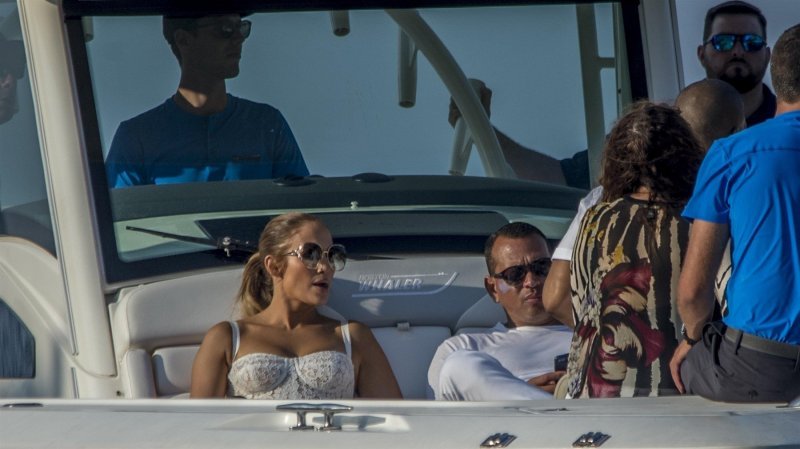 Jennifer Lopez i Alex Rodriguez na jahti