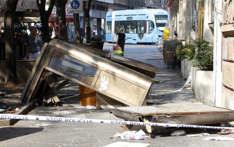 Prometna nesreća na Trgu burze