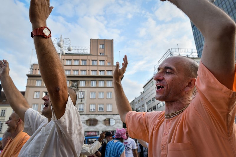 Indijski festival kočija ili Ratha-yatra na ulicama Zagreba