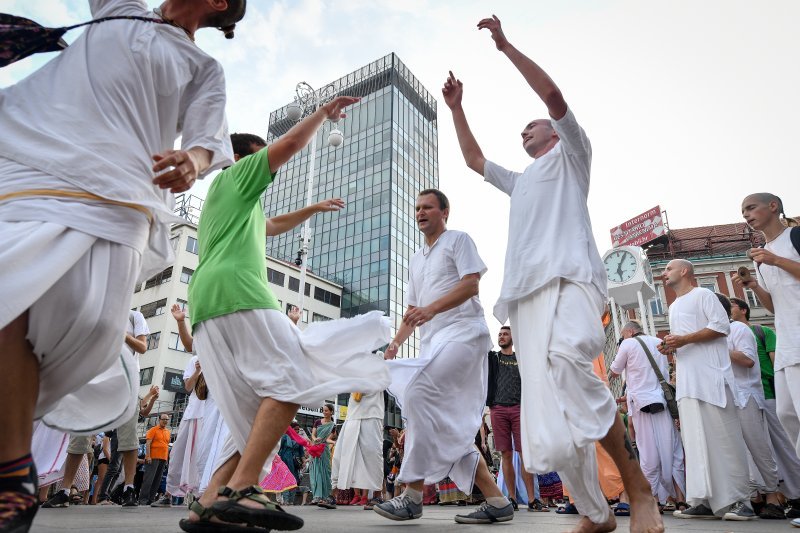 Indijski festival kočija ili Ratha-yatra na ulicama Zagreba