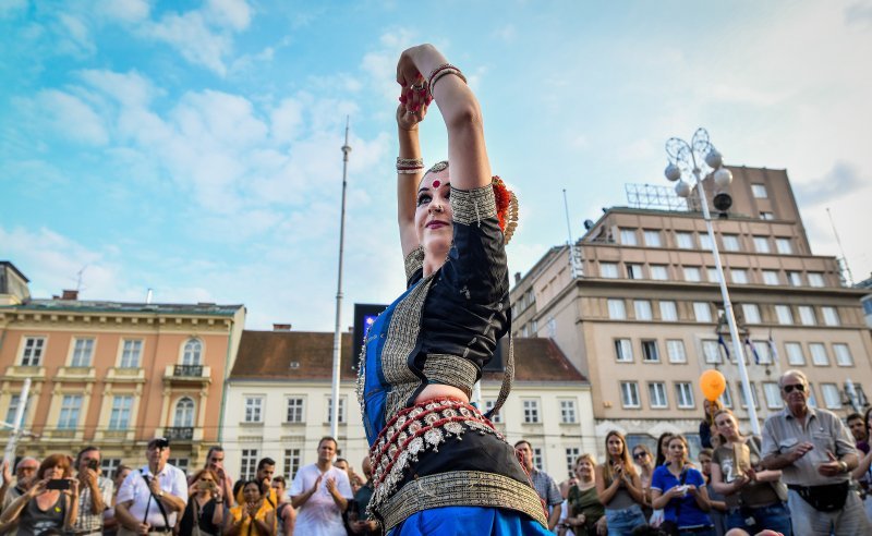 Indijski festival kočija ili Ratha-yatra na ulicama Zagreba