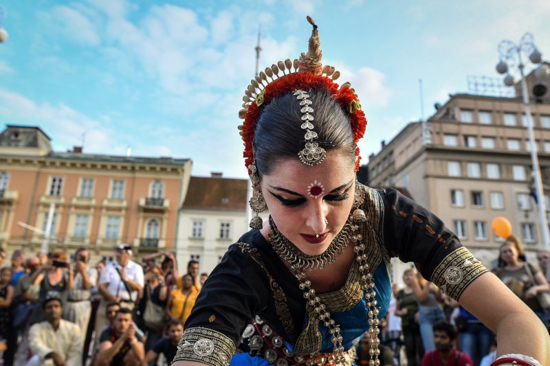 Indijski festival kočija ili Ratha-yatra na ulicama Zagreba