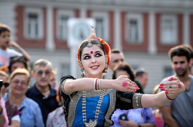 Indijski festival kočija ili Ratha-yatra na ulicama Zagreba