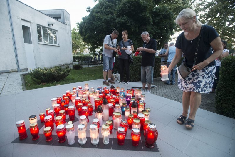 Prosvjed i svijeće za Mattea Ružića