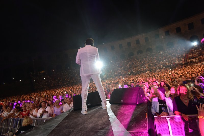 Zdravko Čolić u Areni Pula 18.08.2018.