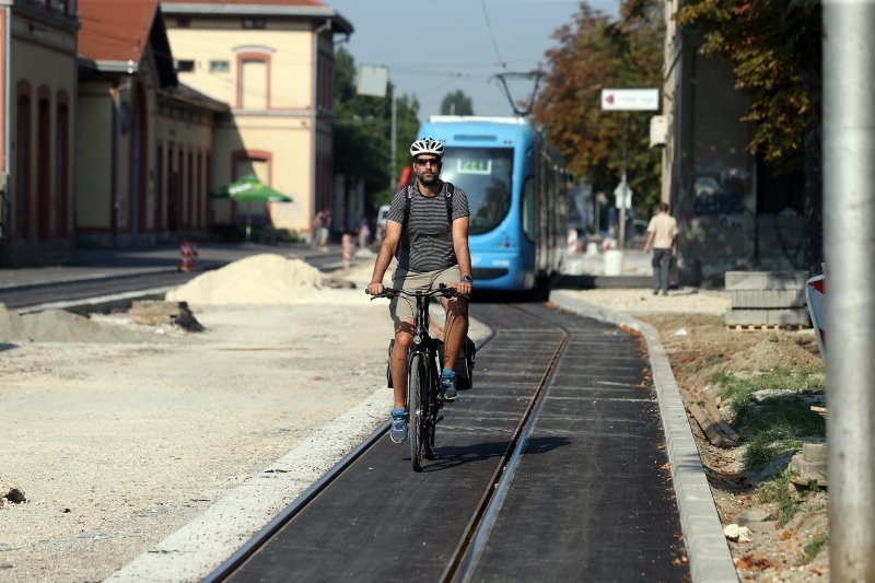 Radovi na rekonstrukciji prometnice i tramvajske pruge na Zapadnom kolodvoru