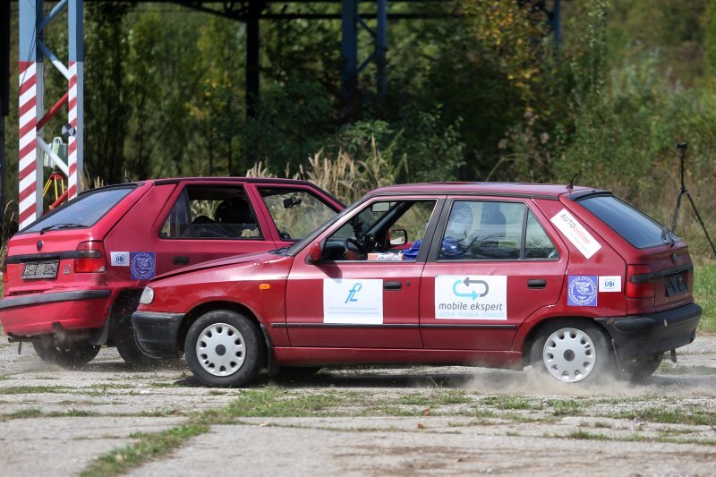 Crash testovi udara u pješaka i drugo vozilo u sklopu kampusa na Borongaju