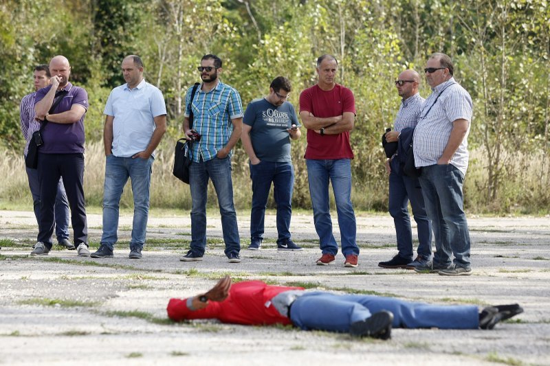 Crash test vozila u kampusu Borongaj