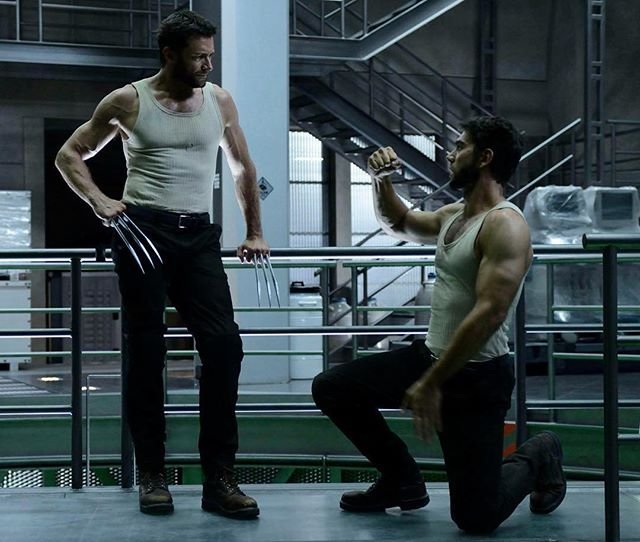 Hugh Jackman i Daniel Stevens u 'Wolverineu'