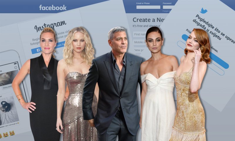 Kate Winslet, Jennifer Lawrence, George Clooney, Mila Kunis i Emma Stone