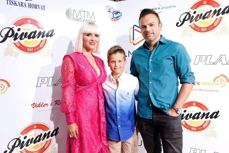 Ines Preindl sa sinom Vitom i suprugom Krešom
