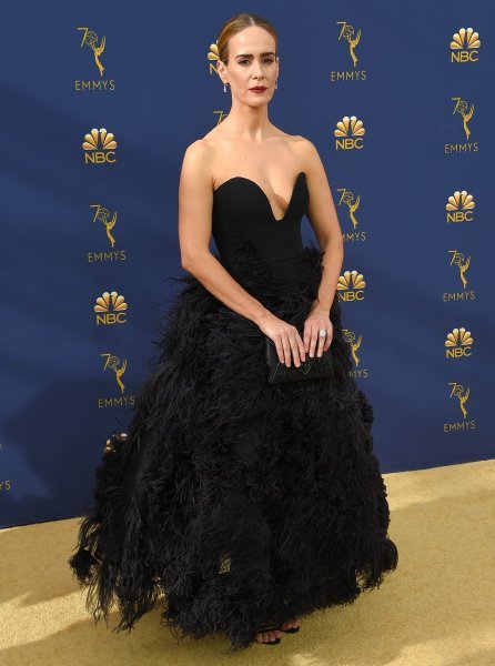 Sarah Paulson u haljini Oscara de la Rente