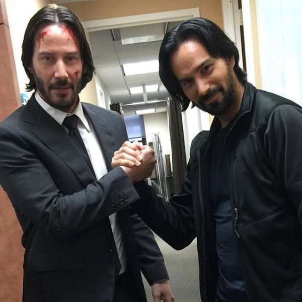 Keanu Reeves i Mack Kuhr