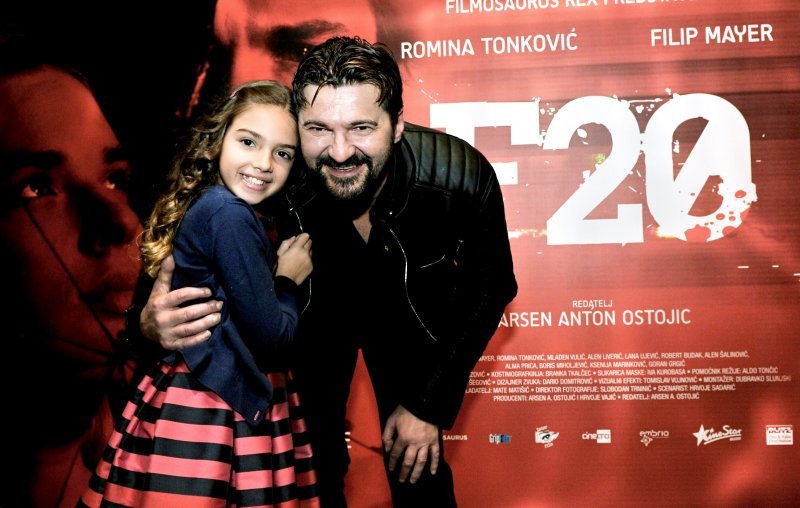 Mladen Vulić sa kćerkom