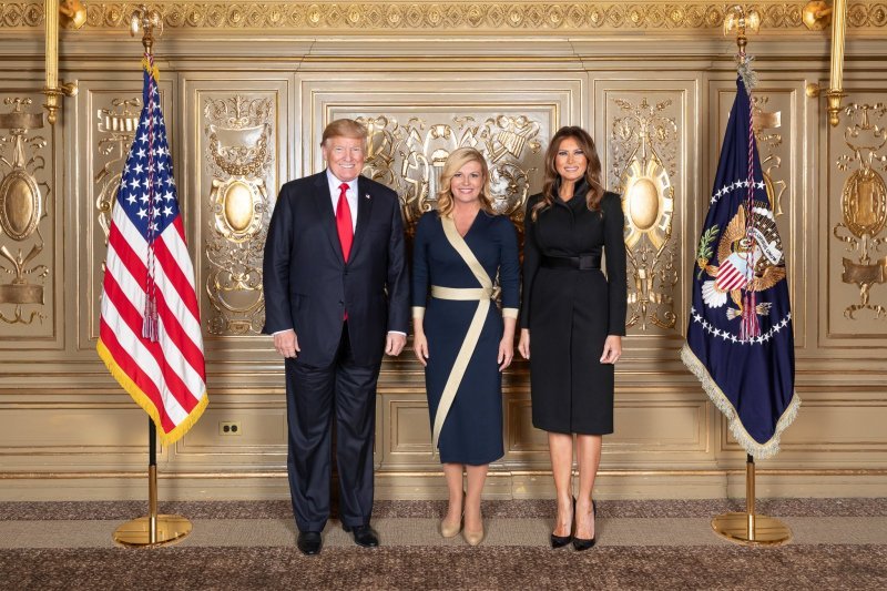 Donald Trump, Kolinda Grabar Kitarović, Melania Trump