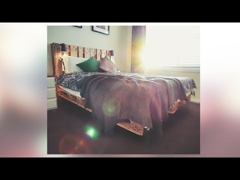 Kako napraviti okvir kreveta od paleta