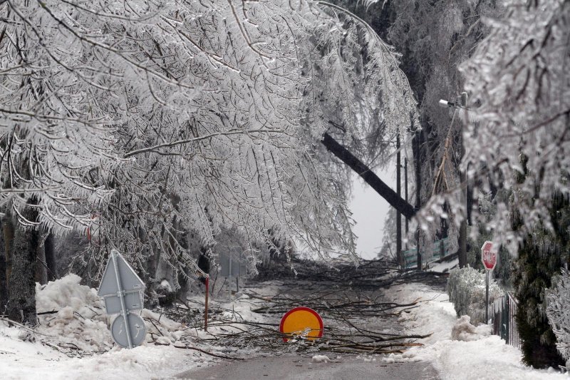 Početkom veljače 2014. Gorski kotar okovao je led