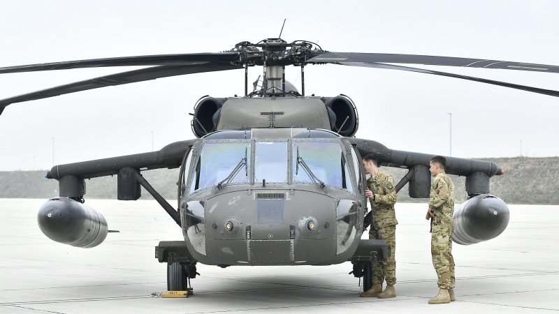 Predstavljanje višenamjenskog helikoptera Black Hawk