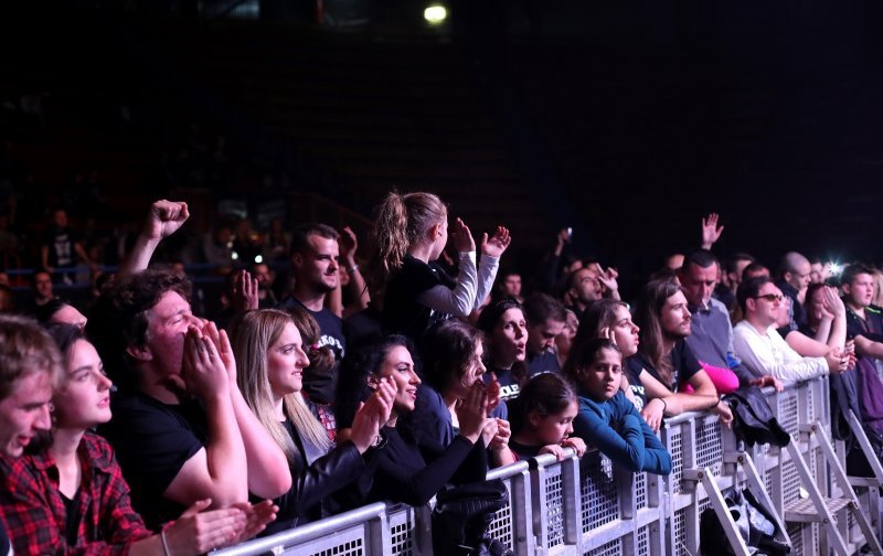 Koncert grupe Brkovi u maloj dvorani Doma sportova