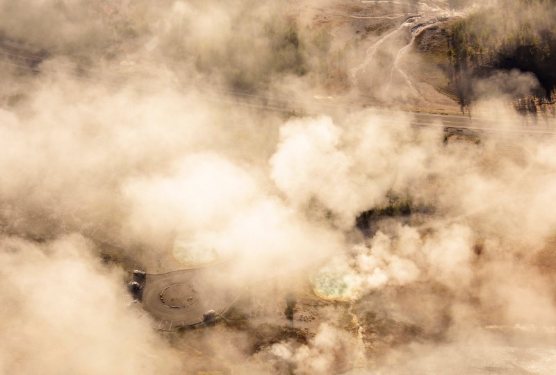 Gejzir u Nacionalnom parku Yellowstone