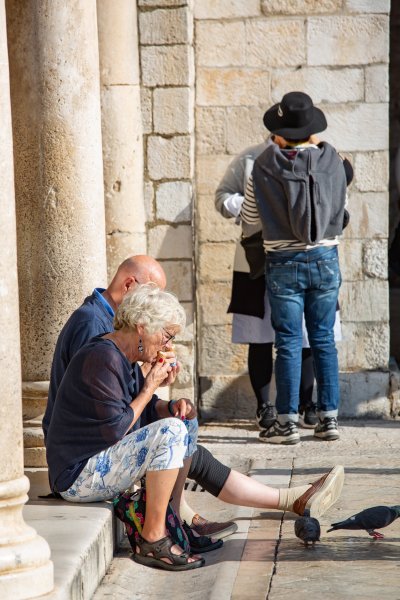 Navala turista na Dubrovnik pri kraju sezone