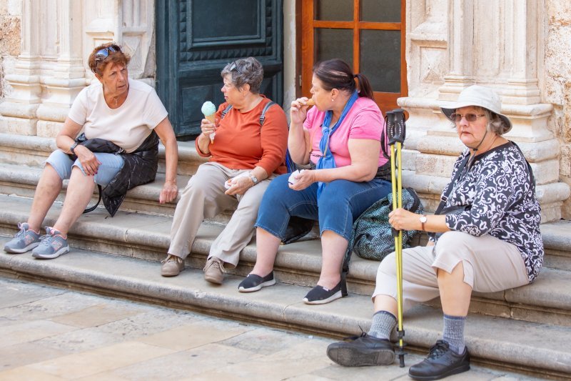 Navala turista na Dubrovnik pri kraju sezone