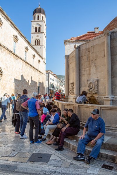 Navala turista na Dubrovnik pri kraju sezone