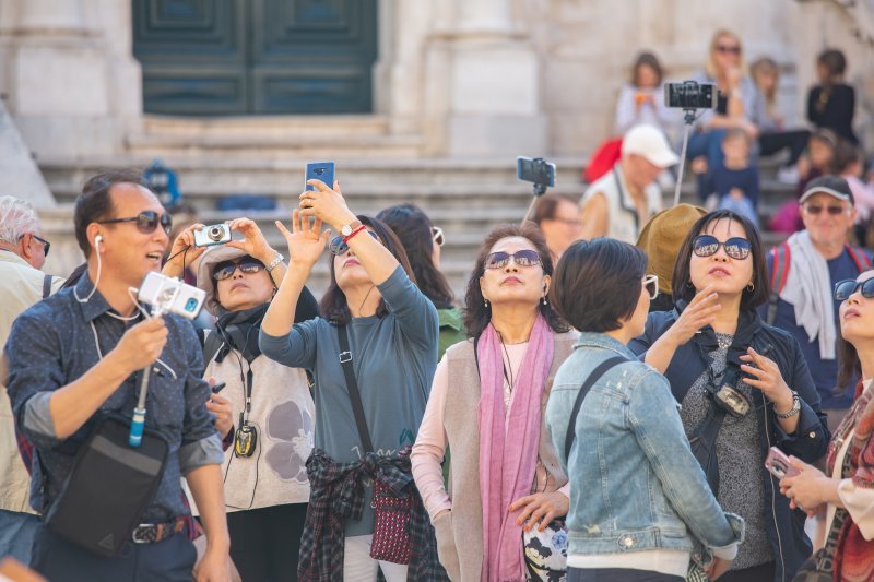 Navala turista na Dubrovnik pri kraju sezone