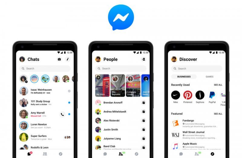 Messenger je obzirniji s karticama