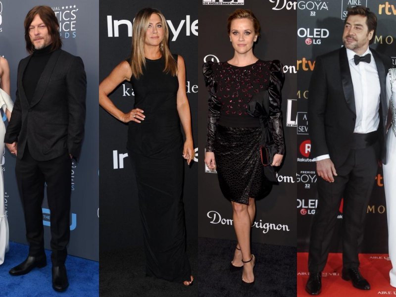 Norman Reedus, Jennifer Aniston, Reese Witherspoon i Javier Bardem