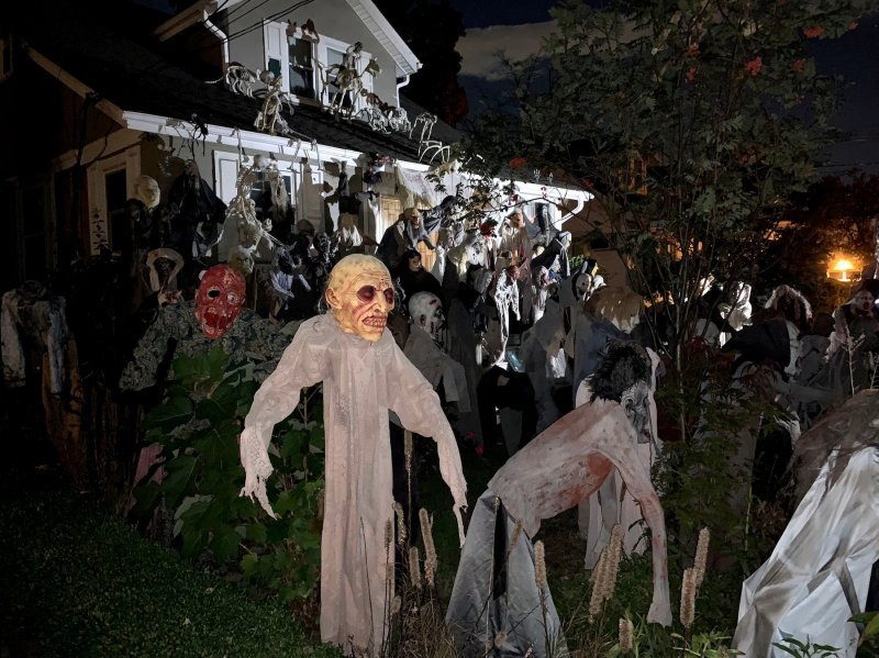Kuća u New Jerseyju ukrašena za Noć vještica