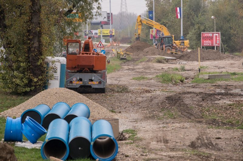 Radovi na izgradnji prilaznih cesta zbog zatvaranja remetinečkog rotora