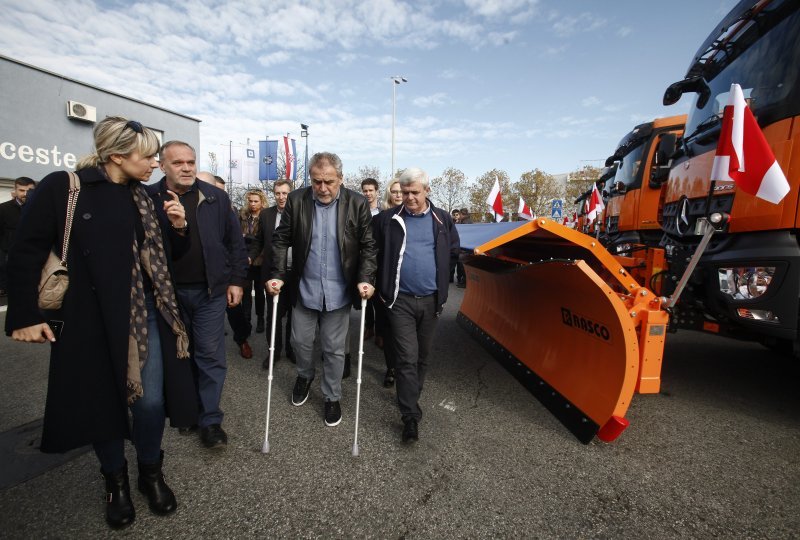 Smotra vozila i opreme Zimske službe uoči početka rada službe