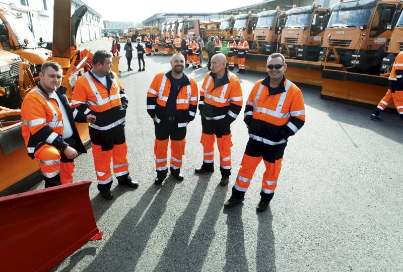 Smotra vozila i opreme Zimske službe uoči početka rada službe