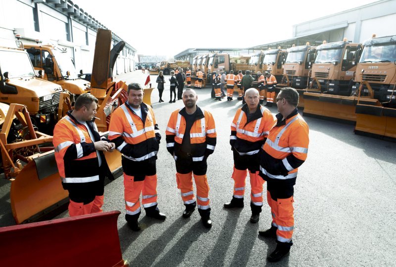 Smotra vozila i opreme Zimske službe uoči početka rada službe