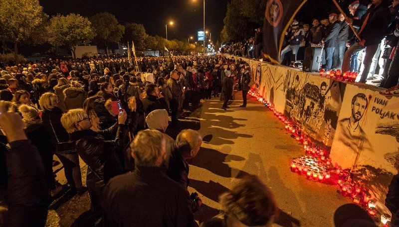 Split - Mimohod u čast žrtvama Vukovara i Škabrnje